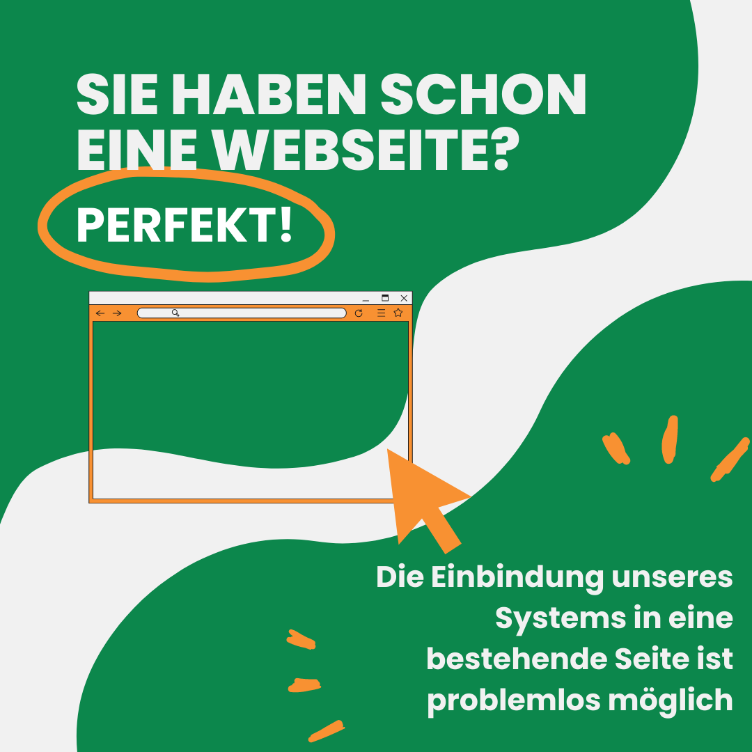 Integrieren in einer webseite