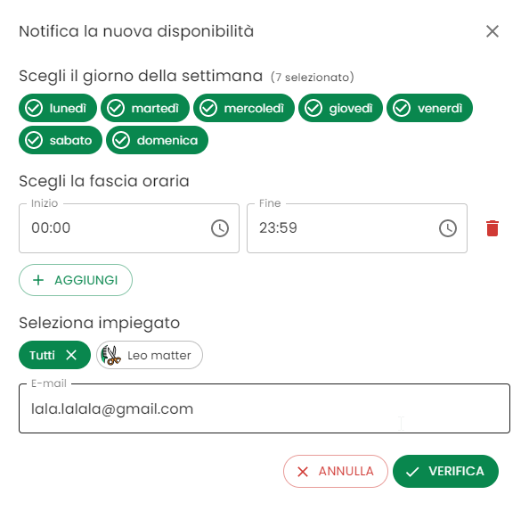 prenotazione parrucchiere online